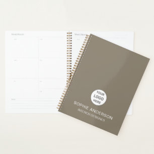 Agenda Logotipo Personalizado, Designer Interior, Tipo de