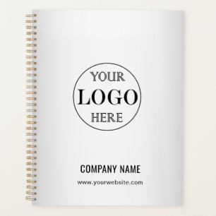 Agenda Logotipo personalizado em segundo plano da Cinza d