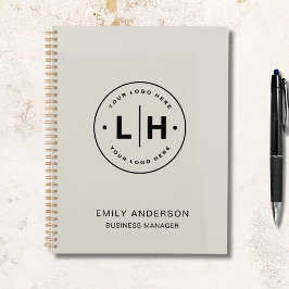 Agenda Logotipo personalizado Empresa QR Tonelada neutra