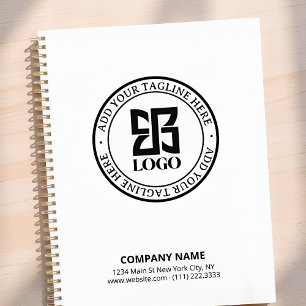 Agenda Logotipo Personalizado Moderno para Promoção de Pe