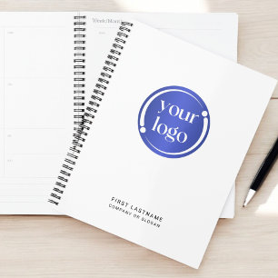 Agenda Logotipo profissional moderno simples com nome
