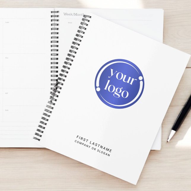 Agenda Logotipo profissional moderno simples com nome (Criador carregado)