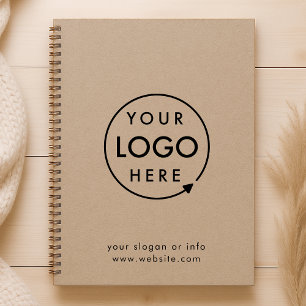 Agenda Logotipo Rustic Kraft   Profissional moderno de ne