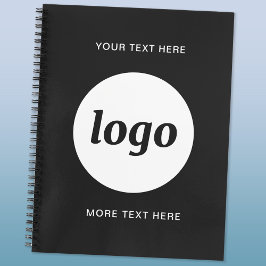 Agenda Logotipo Simples e Promoção Empresarial de Texto