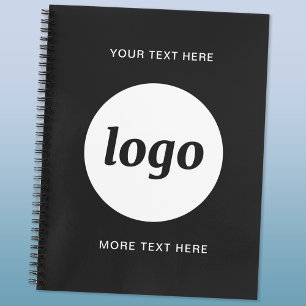 Agenda Logotipo Simples e Promoção Empresarial de Texto