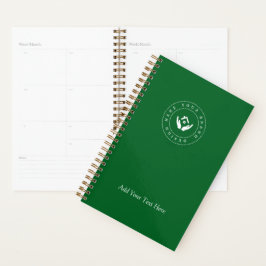 Agenda Logotipo & Texto Personalizado Minimalista Simples