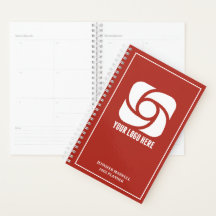 Logotipo Vermelho da Empresa Personalizado Negócio