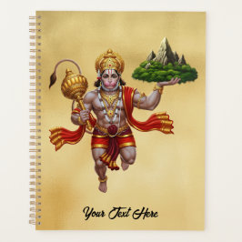 Agenda Lord Hanuman Voando Levantando Montanha