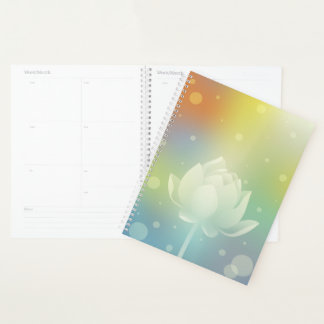 Agenda Lotus Awakening Hardcover Daily Planner
