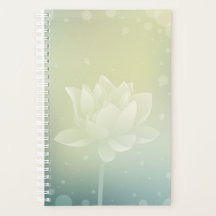 Lotus Flower Hardcover Small Daily Planner