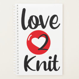 Agenda "Love 2 Knit"