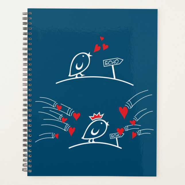 Agenda LOVE ECHO - Comic Birds Tweetlercools 2 (Frente)