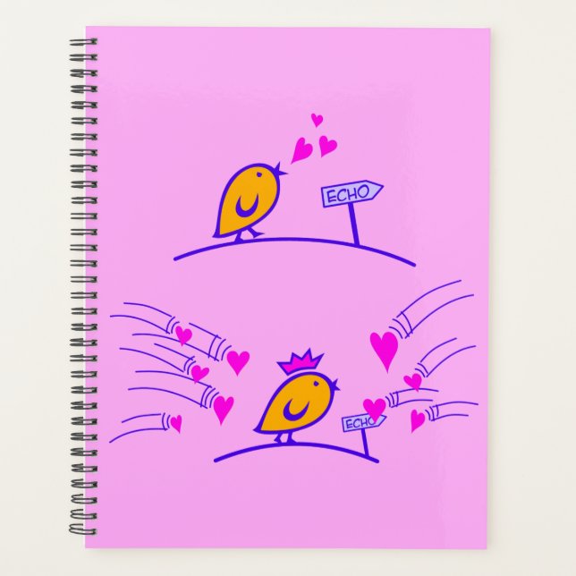 Agenda LOVE ECHO - Comic Birds Tweetlercools 3 (Frente)