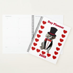 Agenda Love My Poodle Day Planner 2025
