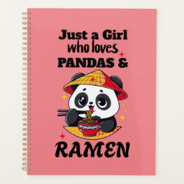 Agenda Love Pandas e Ramen