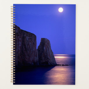 Agenda Lua ao Crepúsculo Rocha Perce Costa Gaspe Quebec