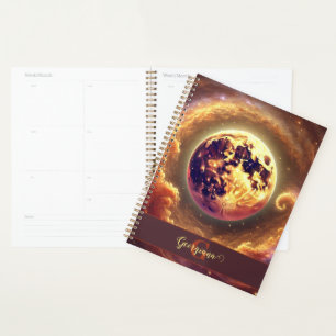 Agenda Lua de Colheita Automática Personalizada de Galáxi