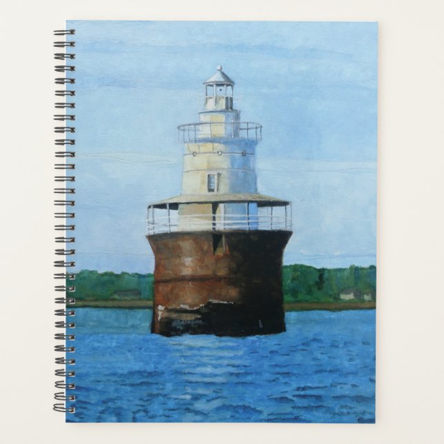 Agenda Lubec Channel Lighthosue Painting (Frente)