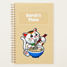 Agenda Lucky Cat Ramen Personalizado