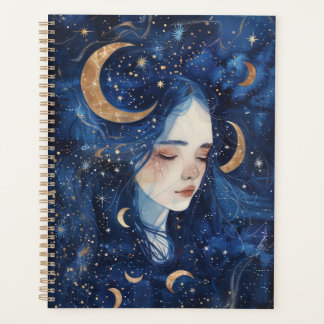 Agenda Lunar Dreamscape Spiral Planner