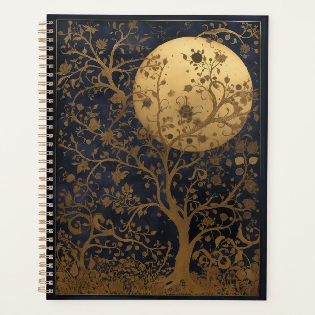 Agenda Lunar Tree Belo Planeador Ilustrado (Frente)
