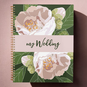 Agenda Lush Flower e Greenery Elegant Wedes