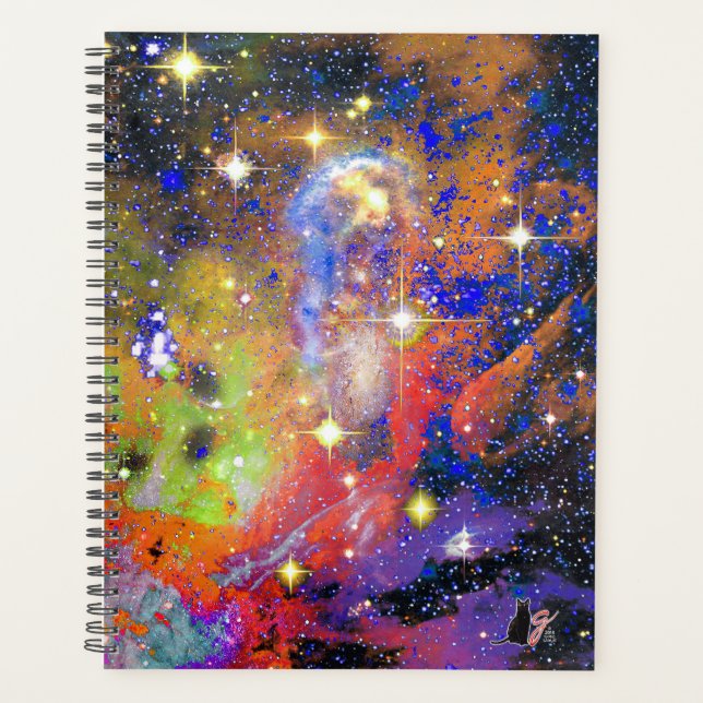 Agenda Lustrous Star Field (Frente)