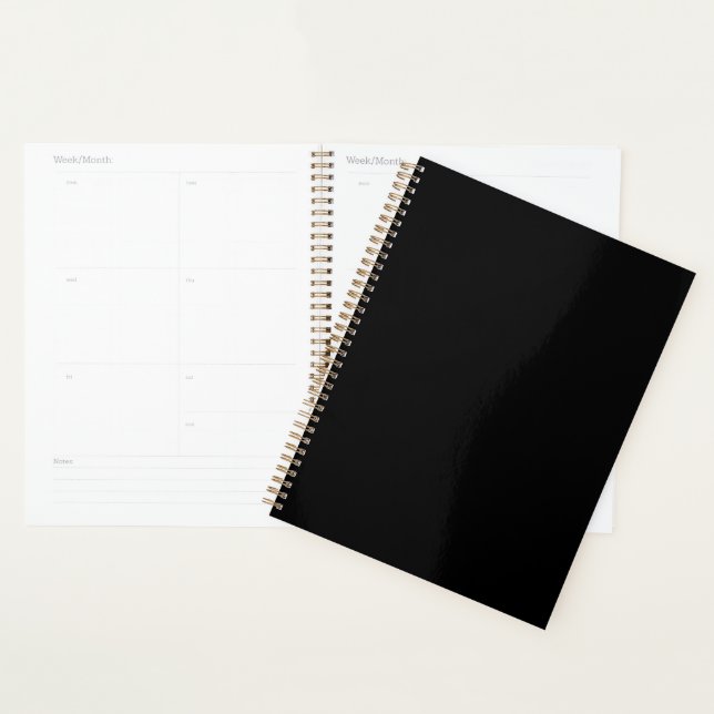 Agenda Luxo Minimalista Volta às Aulas (Exibição)
