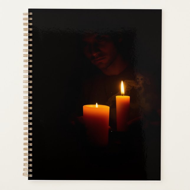 Agenda Luxury Dark Halloween Planner 2026 (Frente)