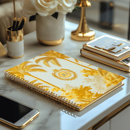 Agenda Luxury Imperial Gold Palm Tree Business