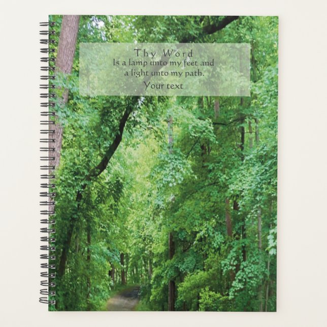 Agenda Luz no meu caminho (Frente)