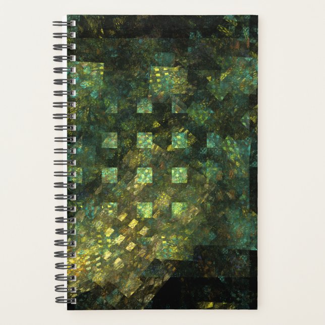 Agenda Luzes na Abstrato Art da cidade (Frente)