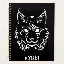 Lynx Tribal Preto e Branco