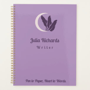 Agenda Macarão Roxo do Escritor