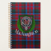 MacNaughton Scottish Clan Tartan & Crest