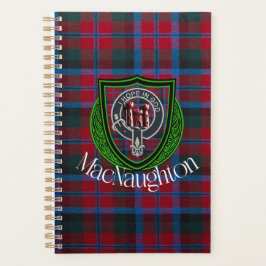 Agenda MacNaughton Scottish Clan Tartan & Crest