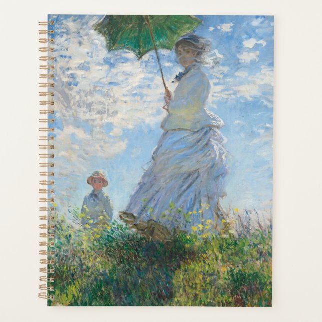 Agenda Madame Monet and Her Son by Claude Monet (Frente)