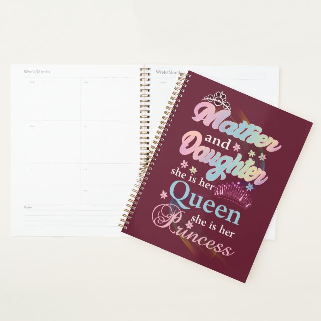 Agenda Mãe e filha, ela é sua rainha. (Exibição)