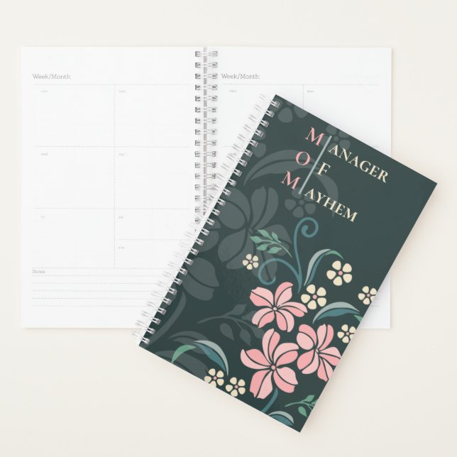 Agenda Mãe Gerente do Mayhem Na moda Floral (Exibição)