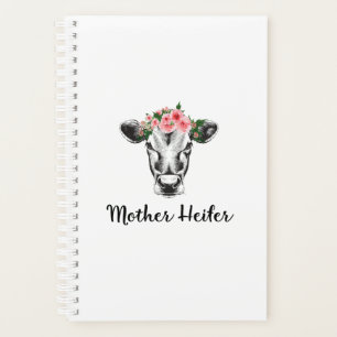 Agenda Mãe Heifer Bonito presente perfeito para a mãe