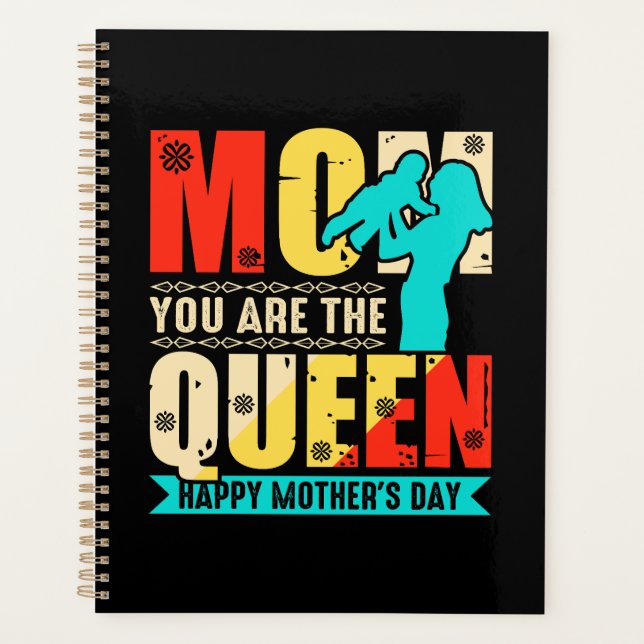 Agenda Mãe Você É A Rainha (Frente)