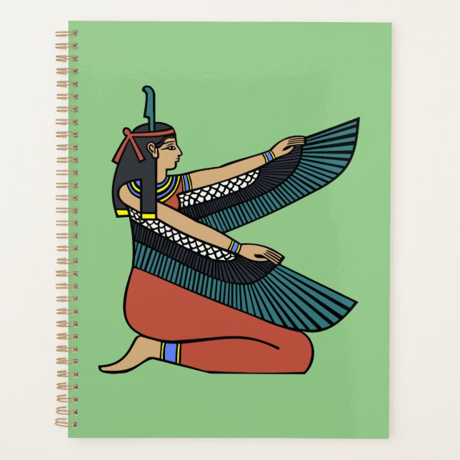 Agenda Mãe'at (Deusa Egípcia) (Frente)