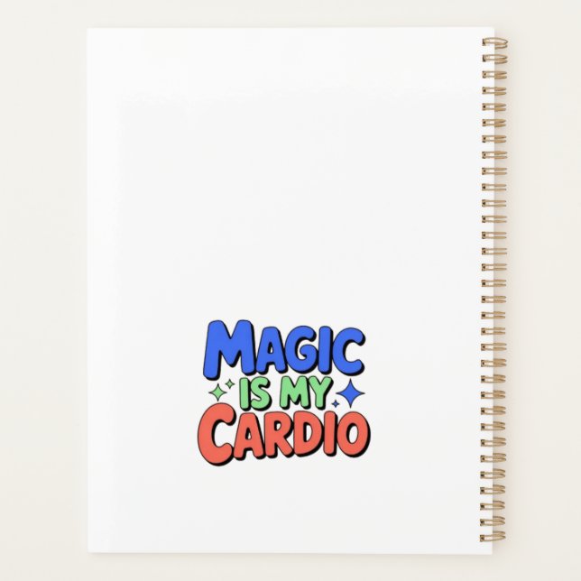 Agenda Magic é Meu Cardio Planner (Verso)