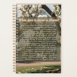 Agenda Magnolia Blooms Planner