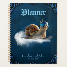 Agenda Mais legal que o resto, o caracol de snowboard.