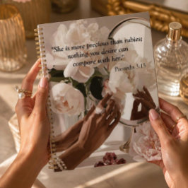 Agenda “Mais Precioso Que Rubis "