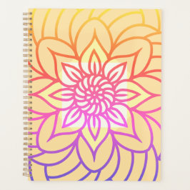 Agenda Mandala Design Cor clara
