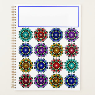Agenda Mandala em várias cores