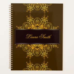 Agenda Mandala floral étnica.