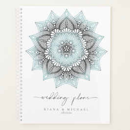 Agenda Mandala Lace Wedding Lt. Blue ID968